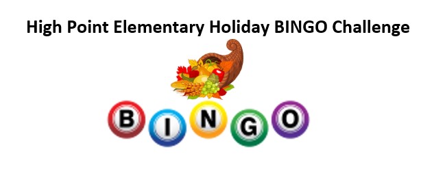 Thanksgiving BINGO Challenge
